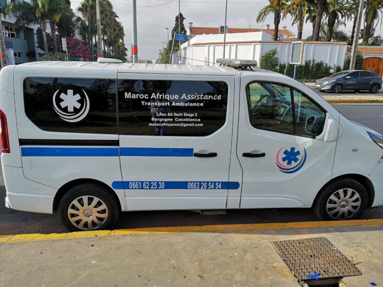 Transport ambulance casablanca