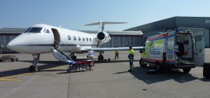 Air Amublance évacuation sanitaire avion médicale
