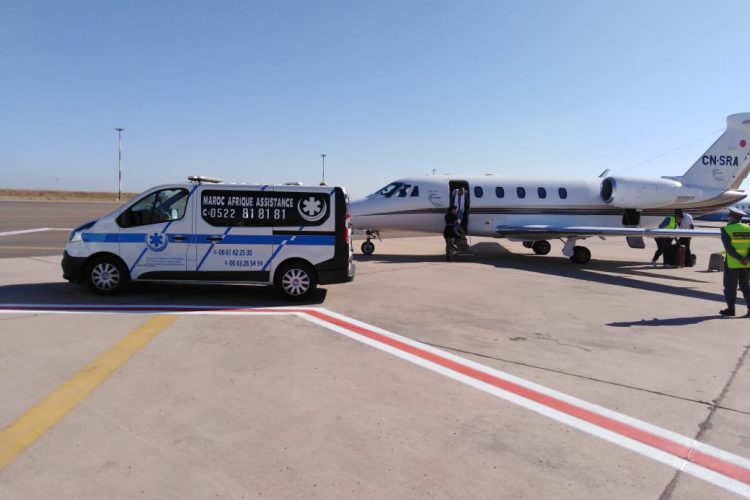 Avion Sanitaire Maroc